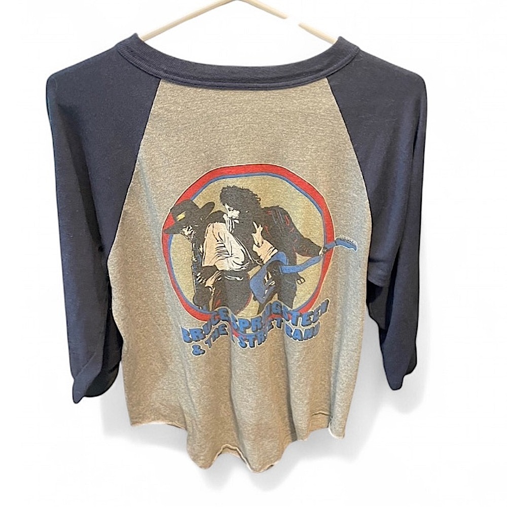 Bruce Springsteen & the E Street Band/ World Tour 1980-1981 baseball Tee
